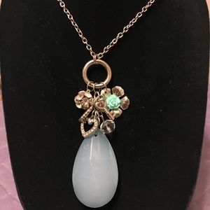 Silver Mint Necklace